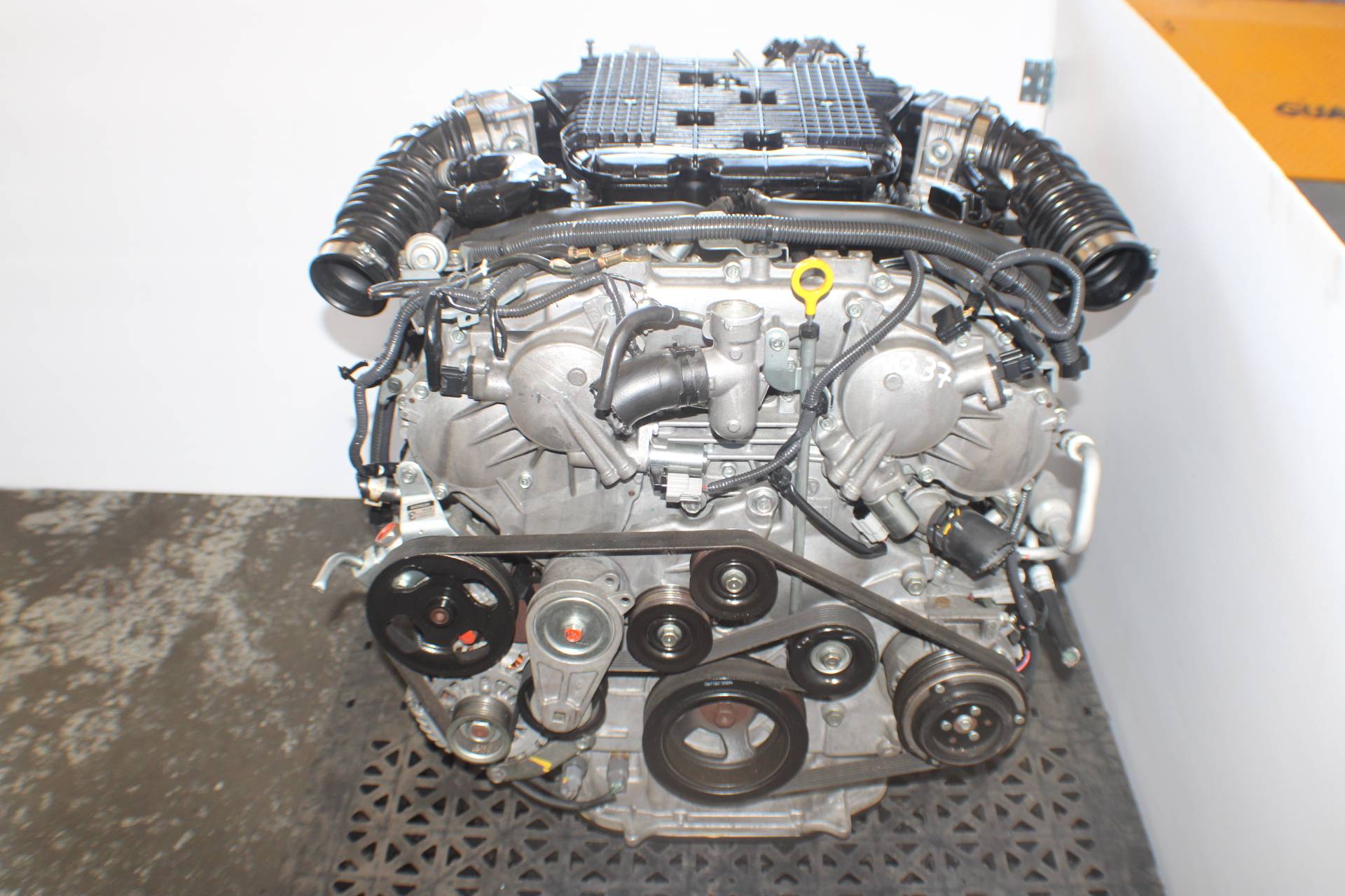 2009 2010 2011 2012 2013 JDM NISSAN 370Z INFINITI G37 M37 3.7L VQ37VHR RWD ENGINE VQ37HR RWD MOTOR Low Miles