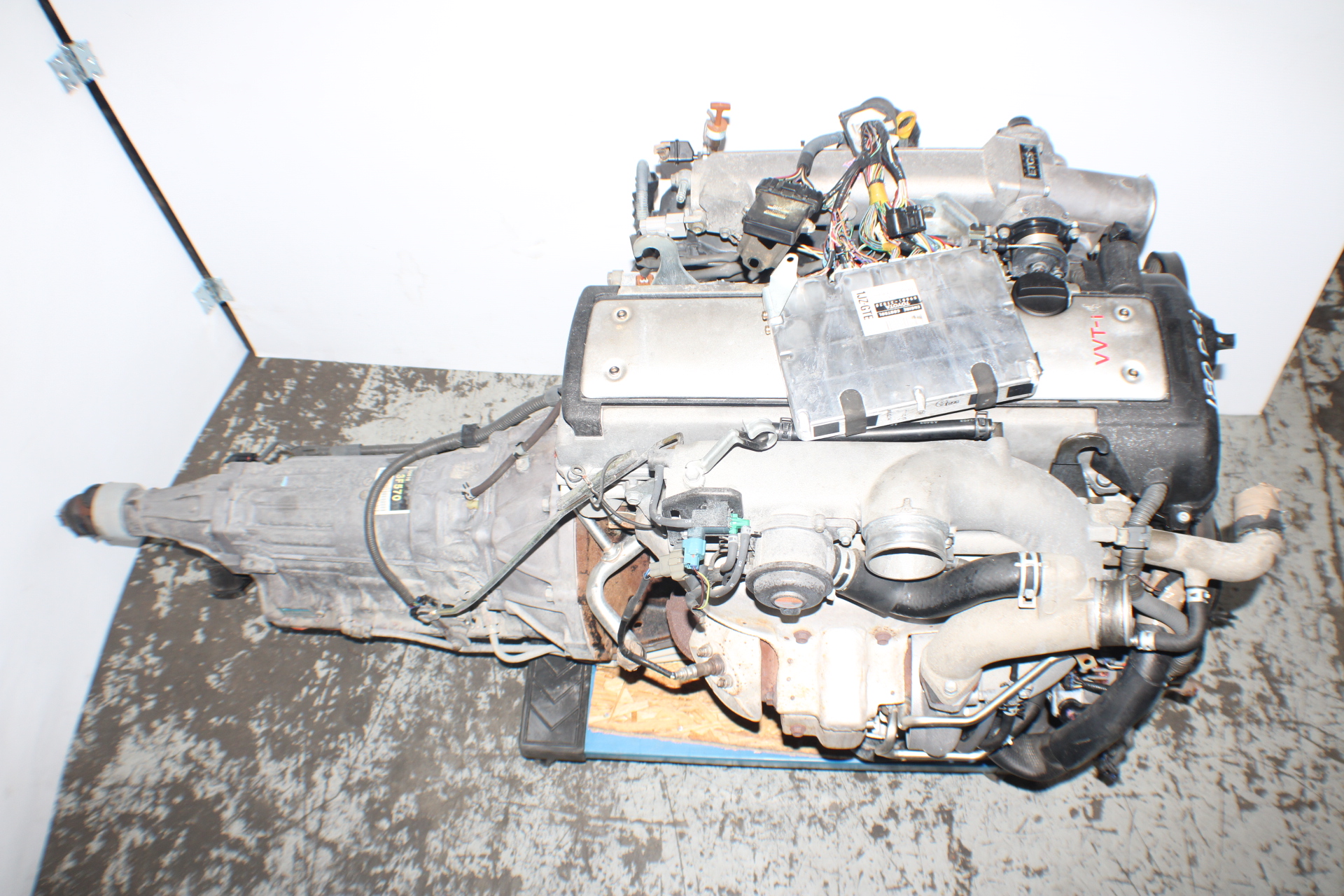 JDM TOYOTA 1JZGTE VVTi ENGINE AUTOMATIC TRANSMISSION WIRING HARNESS ECU