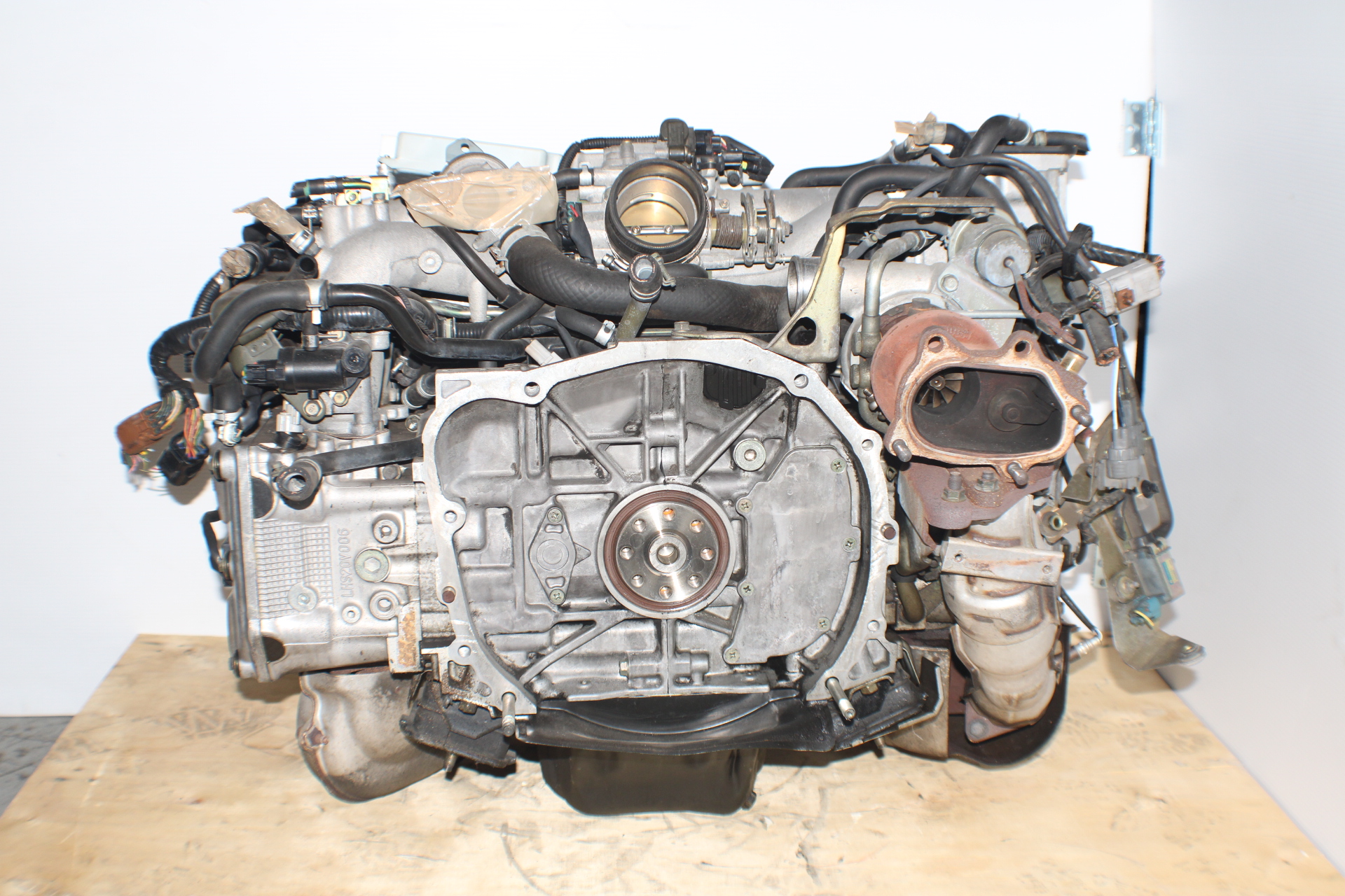 2002 2003 2004 2005 JDM SUBARU IMPREZA WRX EJ205 ENGINE 2.0L TURBO AVCS MOTOR EJ20T WIRED BY CABLE THROTTLE BODY