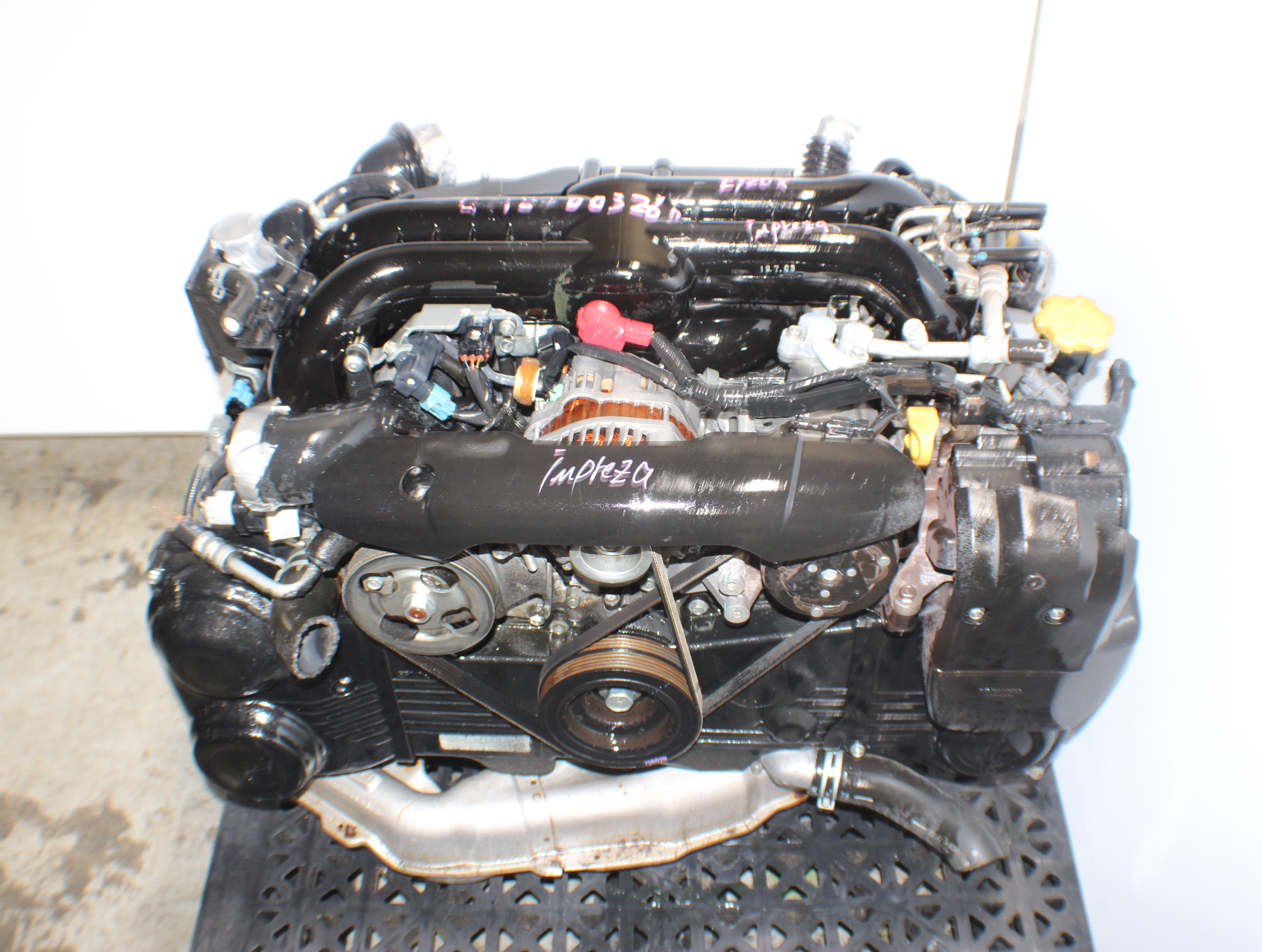 2008 2009 2010 2011 2012 JDM SUBARU IMPREZA WRX TURBO ENGINE 2.0L REPLACE 2.5L EJ20Y EJ255